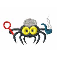 Spiders Machine Embroidery Designs