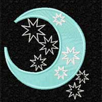 Star Machine Embroidery design