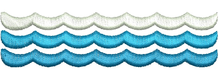 Water Waves Machine Embroidery Design 14052025