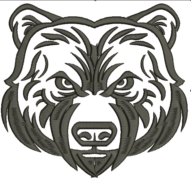 bear  machine embroidery design, instantly download 14052025
