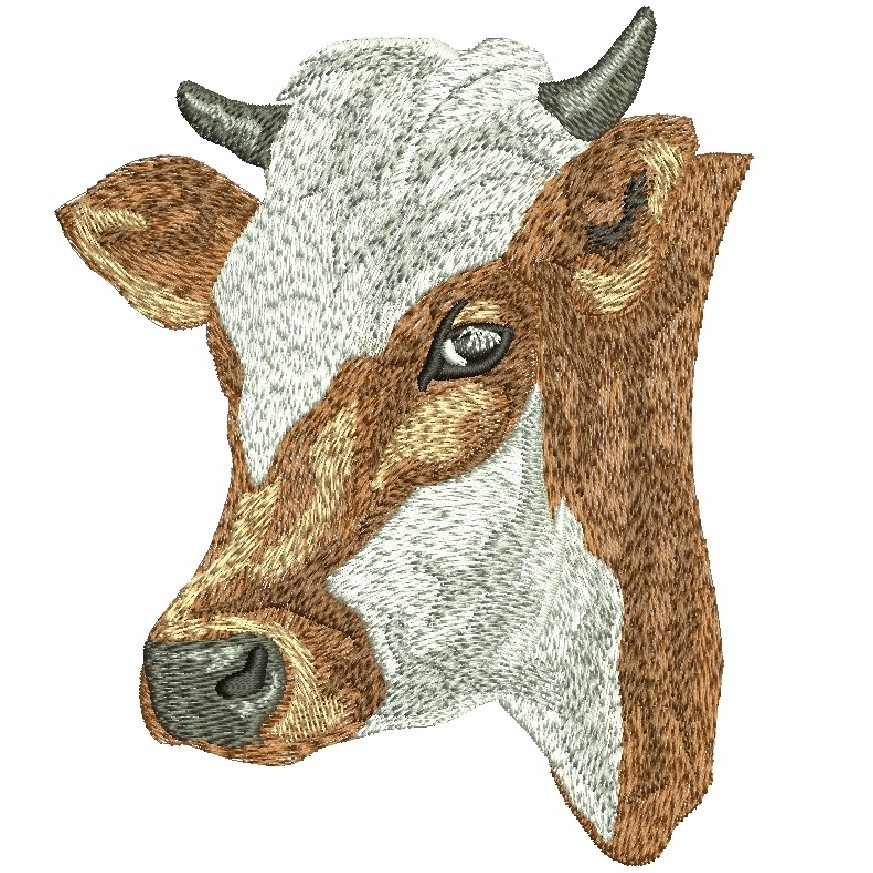 Cow ( Bull ) Machine Embroidery Designs INSTANT DOWNLOAD 23052025