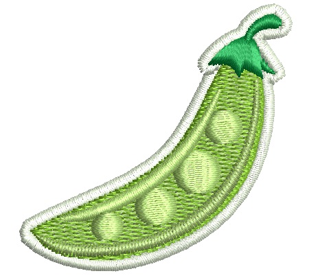Pea patch Machine Embroidery design, this is not a real product, These are digital file. 