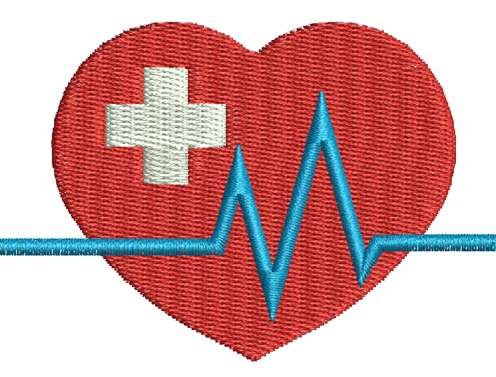 Heart Healthcare Medical Pattern, Healthcare Design 