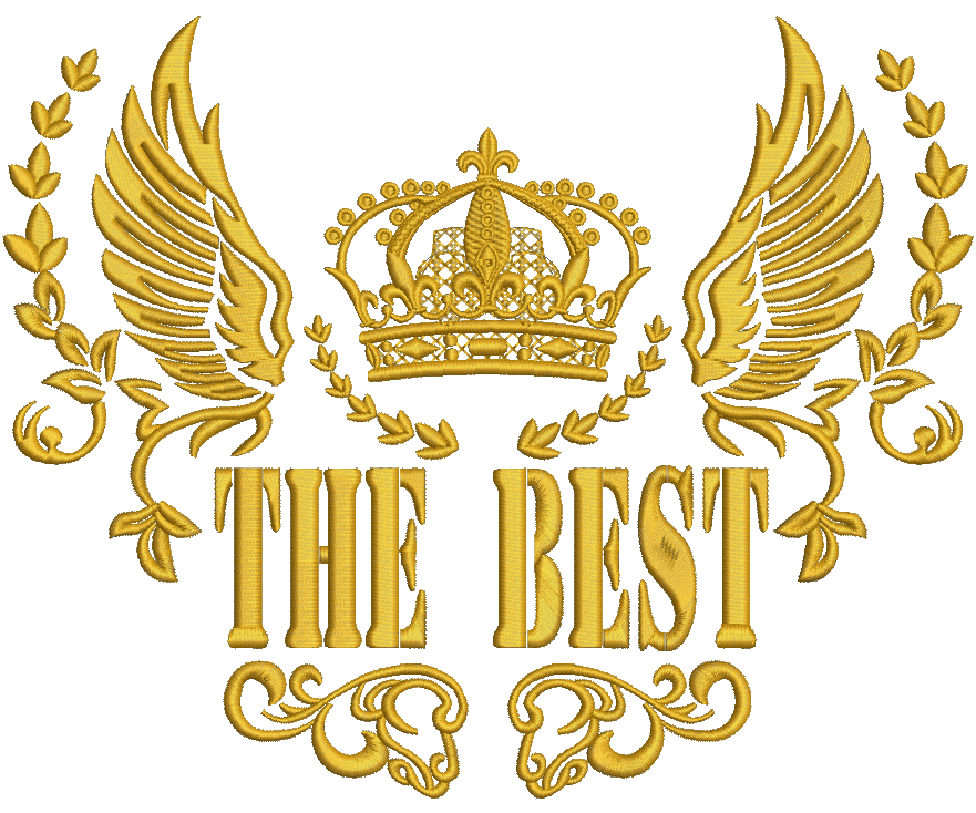 The best wings Machine Embroidery Design 