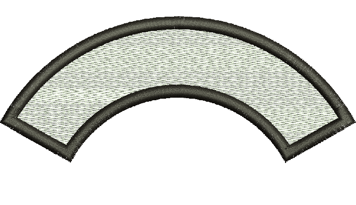 Rocker Patch Border Machine Embroidery Design 