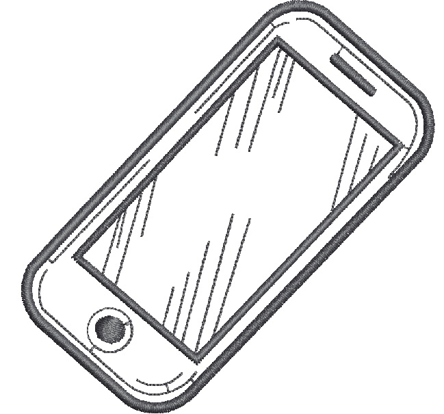 Cell Phone Machine Embroidery Designs 