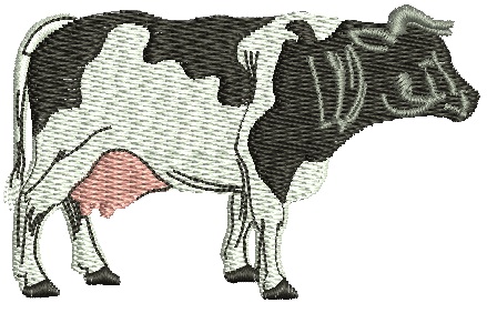 Cow Machine Embroidery Design29102025