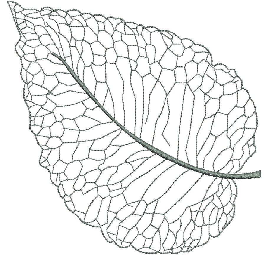 Leaf Machine Embroidery Design 
