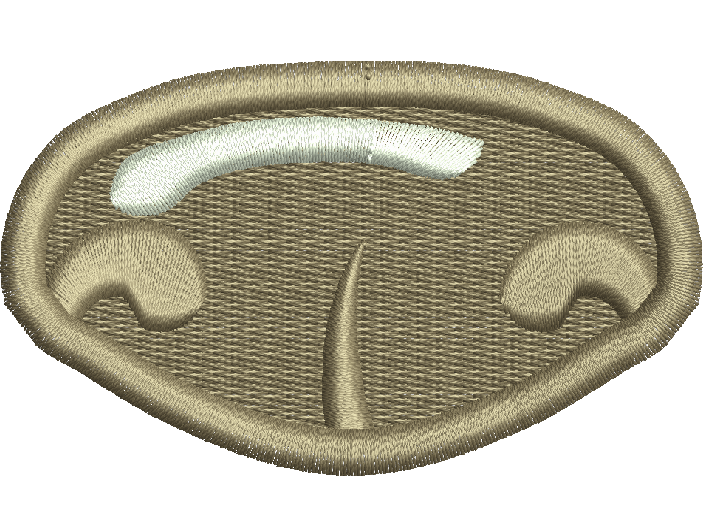 Nose Machine Embroidery Design for Soft Toys, Bear Cat Dog Nose, Plush Toy Embroidery Pattern 