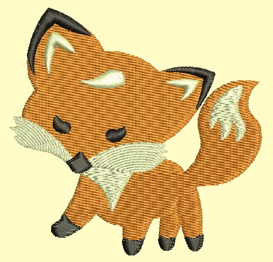 Fox Machine Embroidery Design, Realistic Fox Face Embroidery Pattern, Woodland Animal Embroidery 