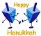 Hanukkah: Dancing Dreidels,  Size: 5.04 x 4.27,  Stitches: 13723,  Colors: 5 