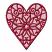 Lacy Heart Machine Embroidery Design