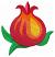 Pomegranate # 1,  Stitches: 14281,  Size: 3.63" x 3.76,  Colors: 4