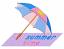 Umbrella #1,  Size: 4.76 x 3.38,  Stitches: 16580,  Colors: 7