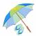 Umbrella #2,  Size: 2.97 x 2.95,  Stitches: 7755,  Colors: 7