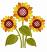 Sunflowers bouquet #2,  Size: 4.74 x 4.91,  Stitches: 28993,  Colors: 5