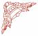 Bells And Holly Leaves Redwork Machine Embroidery Design