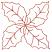 Bells And Holly Leaves Redwork Machine Embroidery Design