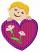 Valentines: Heart Machine Embroidery Designs set + Applique variant