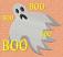 Halloween: Ghost, Size: 4.46 x 3.93,  Stitches: 15440 