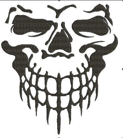 Skull Machine Embroidery Designs, instantly download 