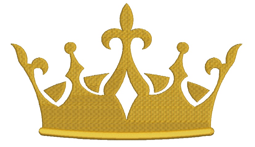Crown Machine Embroidery Designs, instantly download 