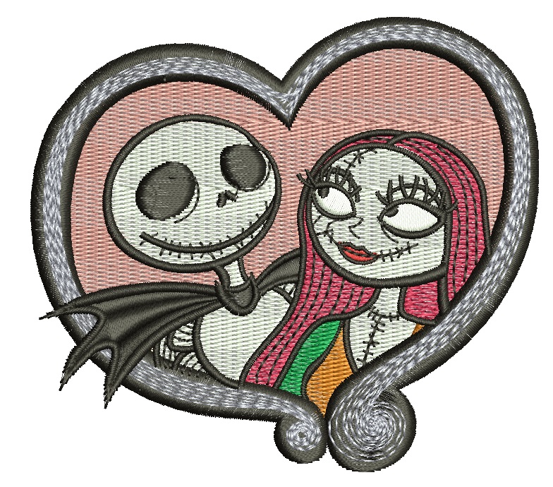 Monsters Love. Machine Embroidery Design, Instant Download 