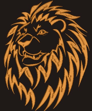 Lion Machine Embroidery design 
