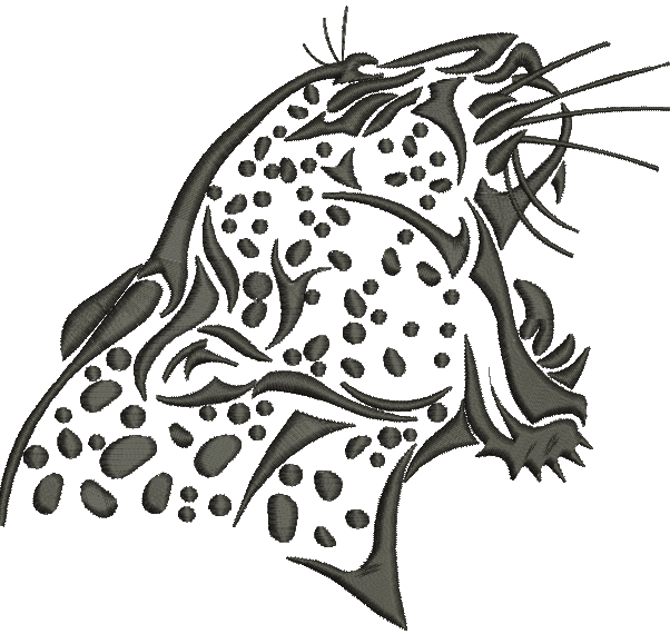 Leopard Machine Embroidery Designs, instantly download 