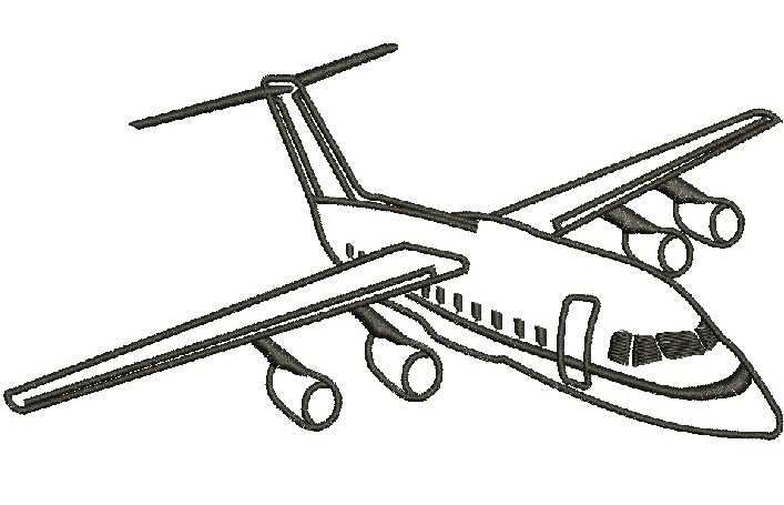 Airplane / aircraft  Machine Embroidery Designs, instantly download  