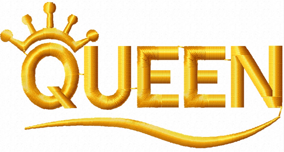 Queen Machine Embroidery Design Crown Embroidery Instant Download Feminine Royal Embroidery Pattern Digital File for Hoop 