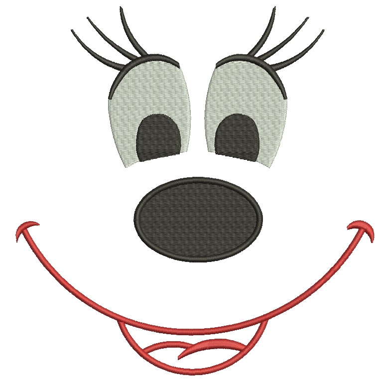 Doll / Toys Face Machine Embroidery Designs 
