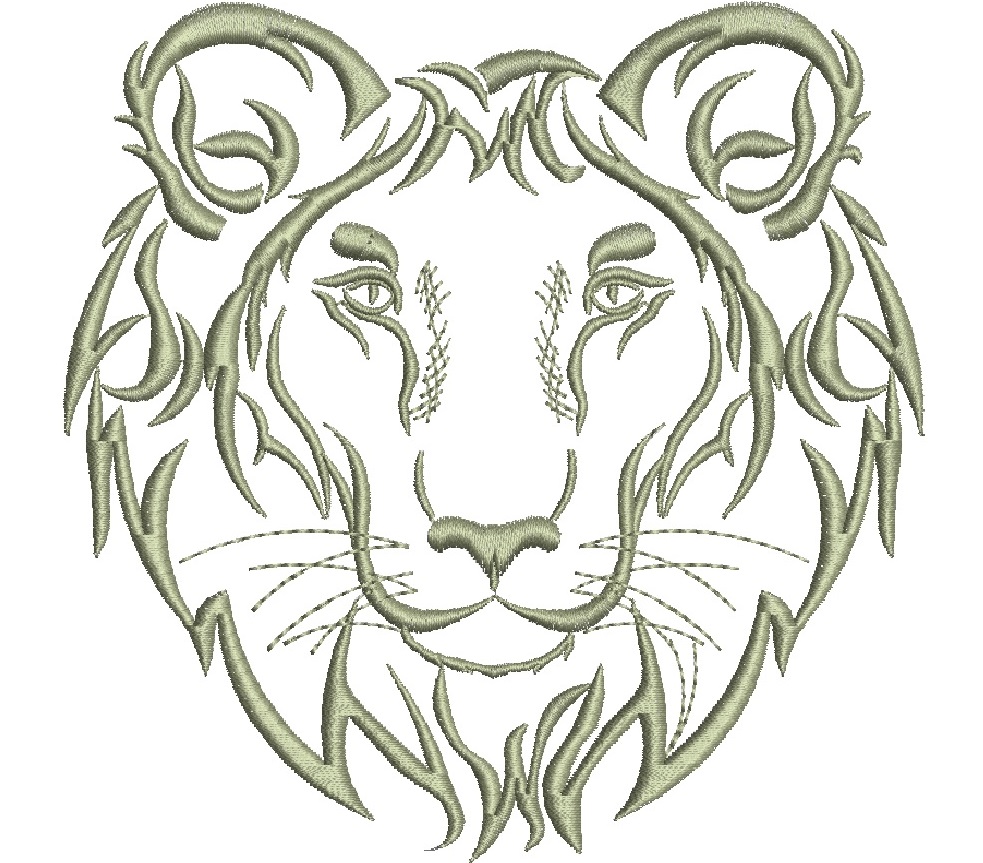 Lion King Birthday Celebration Machine Embroidery Design 