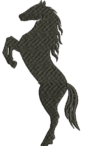Horse Machine Embroidery Design 