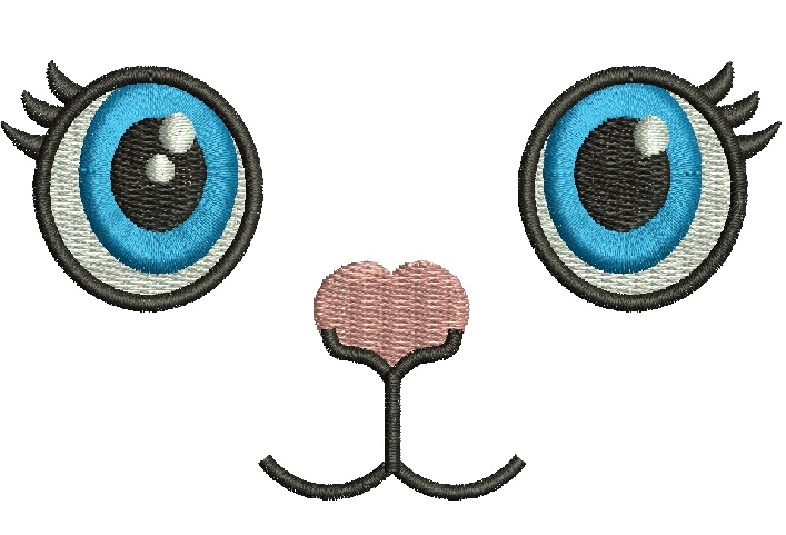 Muzzle Machine Embroidery Design 