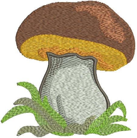 Mushroom Machine Embroidery Design 