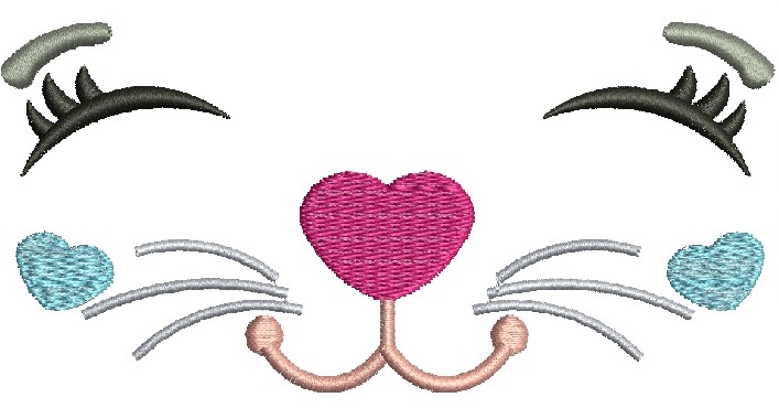 Face for Soft Toy Easter Embroidery Rabbit Machine Embroidery Design Instant Download Digital File 