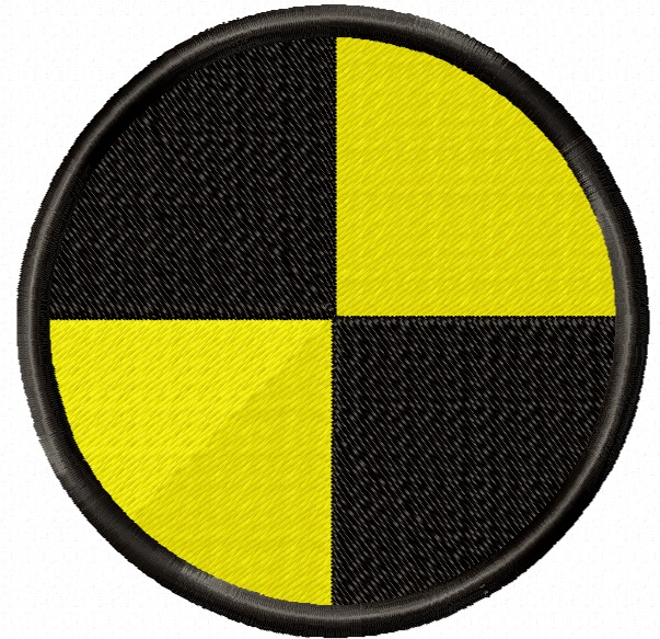 Crash Test Marker Machine Embroidery Design 