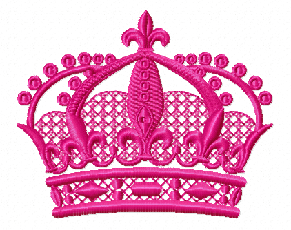 Crown Machine Embroidery Design 