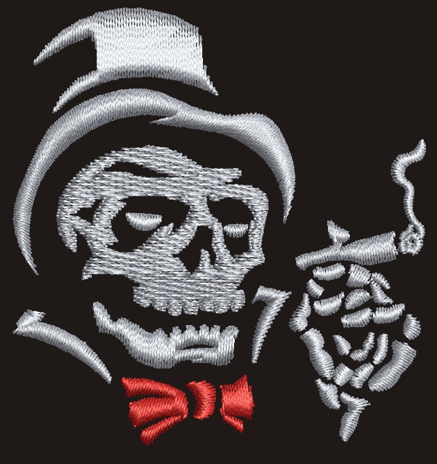 Skull – Machine Embroidery Design 