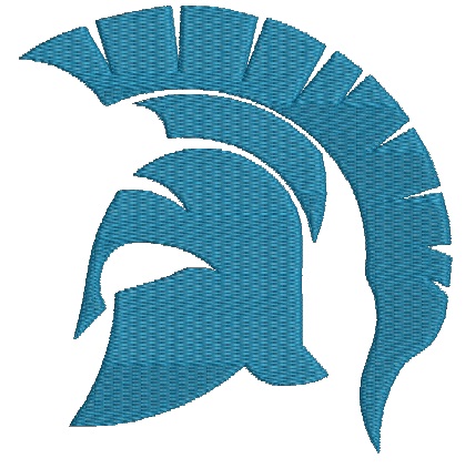 Spartan helmet ancient army Machine Embroidery Design14062025
