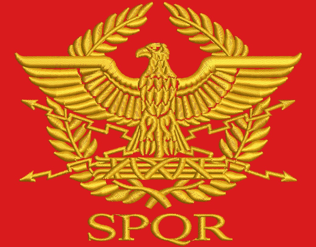 Roman Legion Eagle. Machine Embroidery Design, Instant Download 