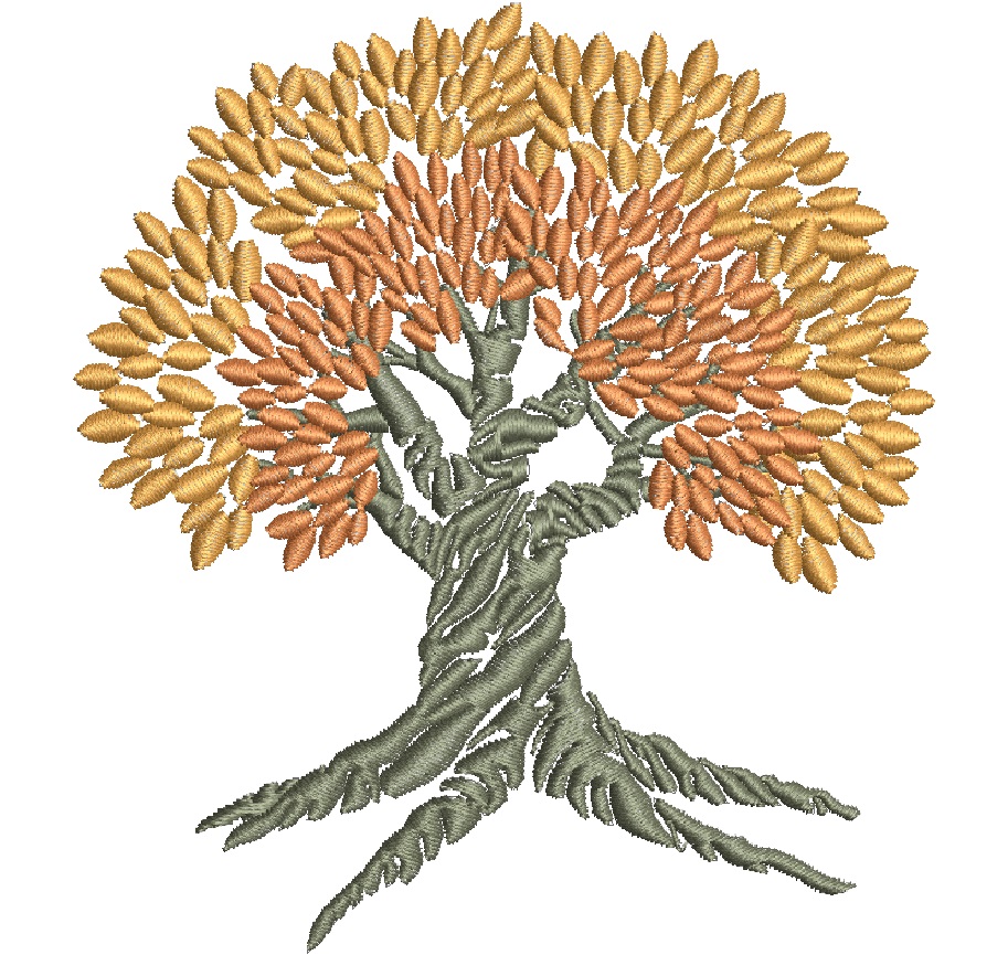 Tree of Life Machine Embroidery Design 