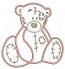 Bear Machine Embroidery Design 