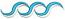Blu Three Waves embroidery machine embroidery design 