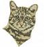 Cat Machine Embroidery Designs cat for the pocket. Design tested  