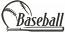 Baseball Machine Embroidery Design 