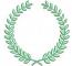 Laurel wreath  embroidery design -   4 sizes - instantly download 