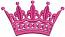 Crown Design Embroidery, Instant Download, 5 sizes. 