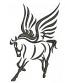 egasus, Flying Horse. Machine Embroidery Design, Instant Download 